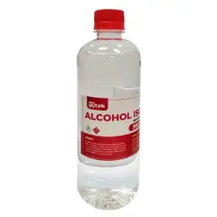UTEK - Alcohol Isopropílico 500cc 999% Pureza Medio Litro