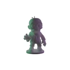 GENERICO - Figura decorativa de Zombi en traje