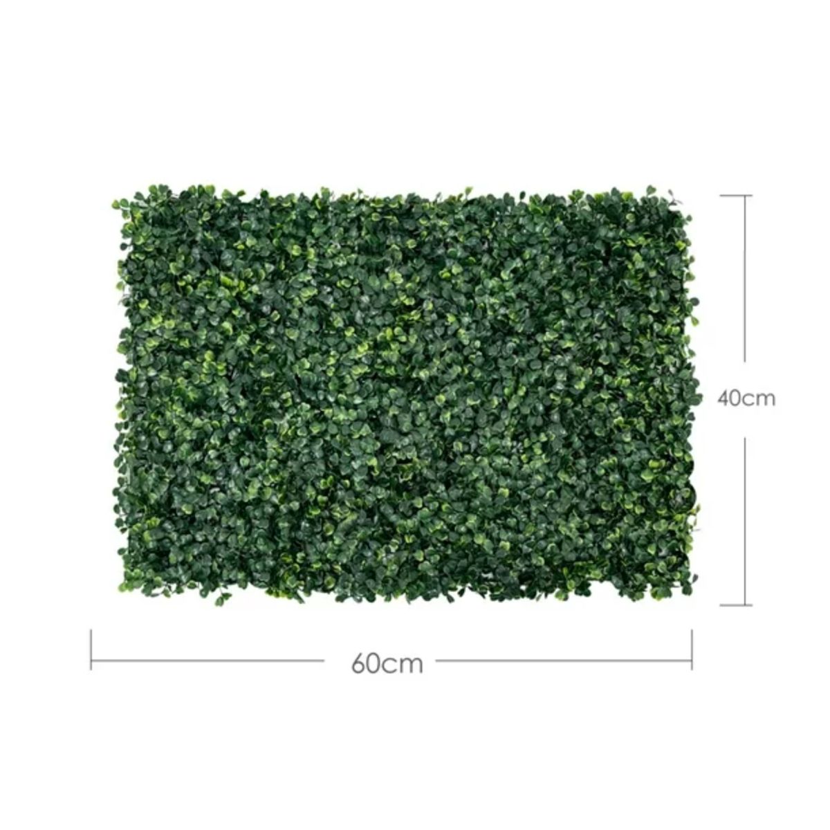 GENERICO - 10 Piezas Follaje Artificial 40x60cm Verde Decoración Jardín