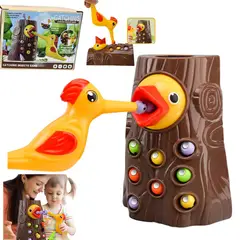 GENERICO - Juguete pájaro carpintero para pescar magnetico niños