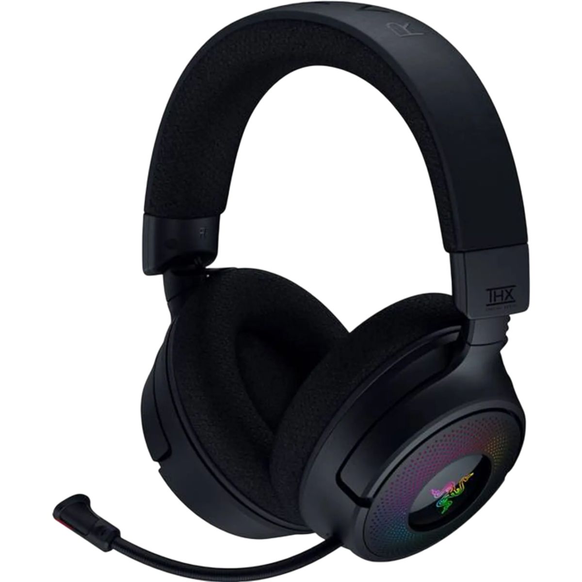 RAZER - Razer Kraken V4 Audifonos Gaming Inalámbricos RGB, THX Spatial Audio, Micrófono HyperClear, 70h Batería