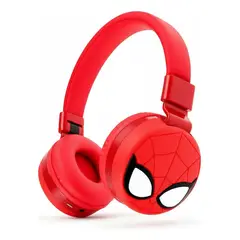 GENERICO - Audífonos Bluetooth Spiderman Niños Con Micrófono Recargable