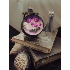 GENERICO - Vela de soja y coco. Caldero de la bruja 100 grs