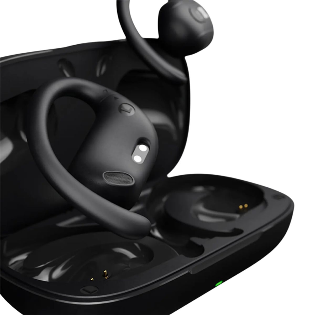 KLIPXTREME - Klip Xtreme KOE-250BK OpenBuds TWS Audífonos Inalámbricos de Oído Abierto, Bluetooth 5.3, Micrófono ENC, Resistente al Agua IPX5, Hasta 20h de Batería