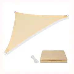 GENERICO - Carpa toldo vela de tela triangular impermeable Uv