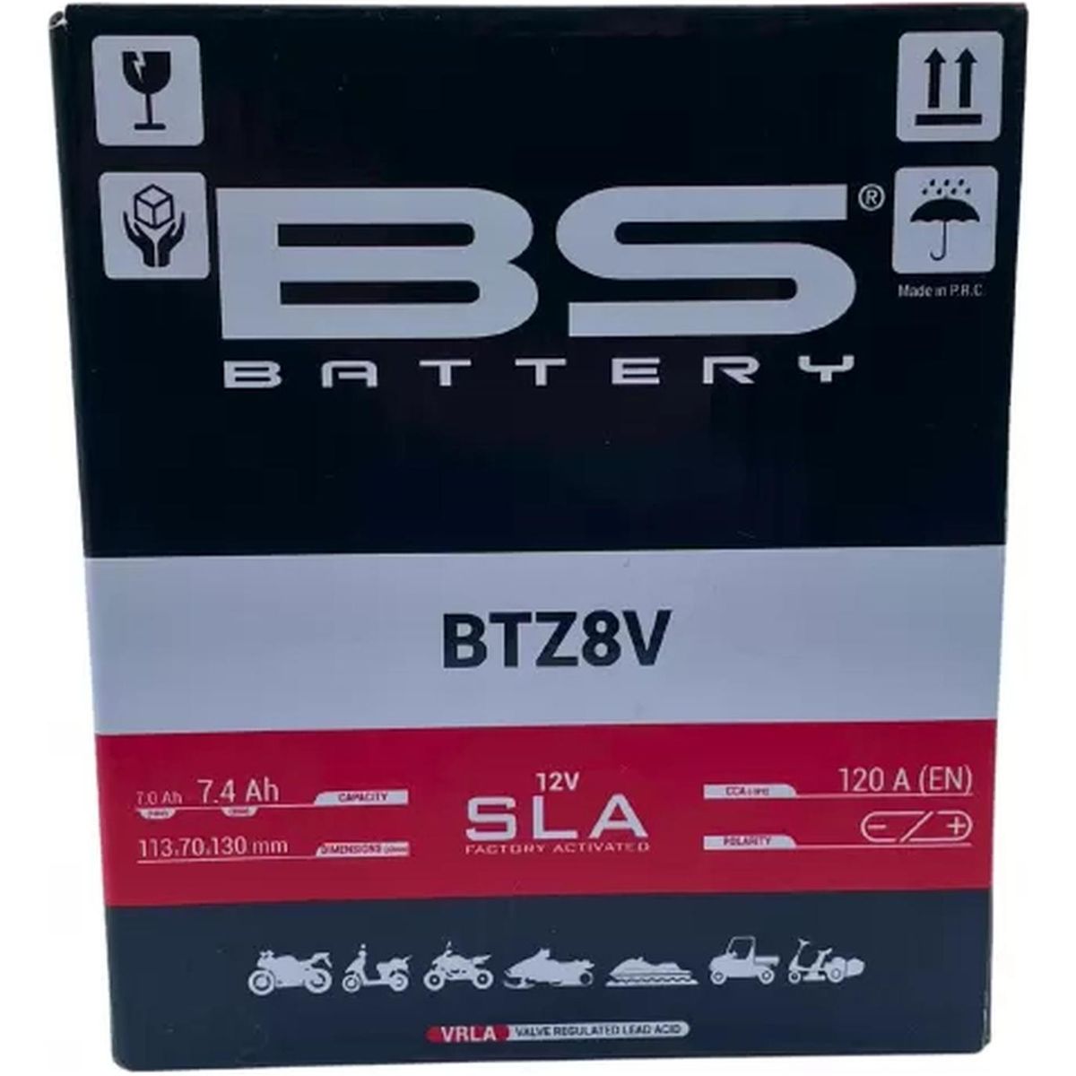 GENERICO - Batería Yamaha Fz25 / R3 / R3a Cb190r / Cbr250 / Gz 150