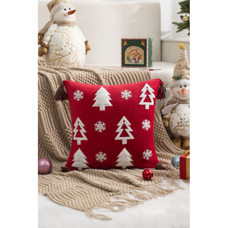 GENERICO - Fundas de cojin Pack 2 unidades navidad