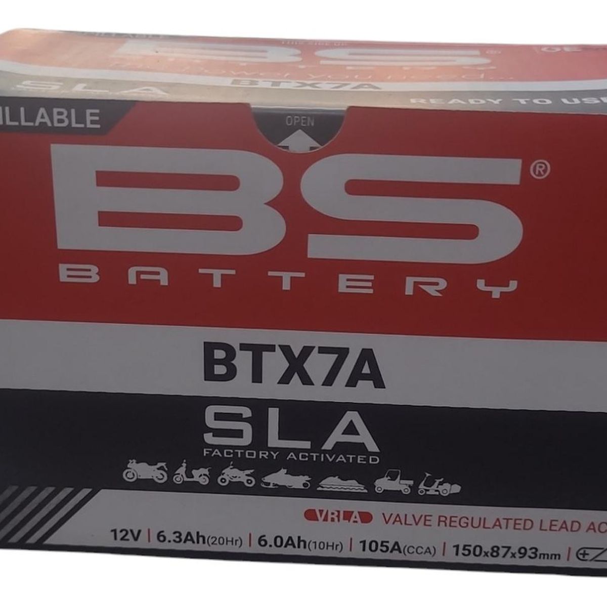GENERICO - Bateria De Gel para Moto Yamaha Enticer YBA 125