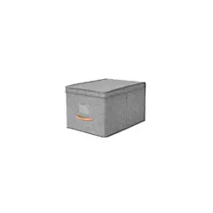 GENERICO - Pack de 2 Cajas Organizadoras Carry All® Plegables con Tapa Large