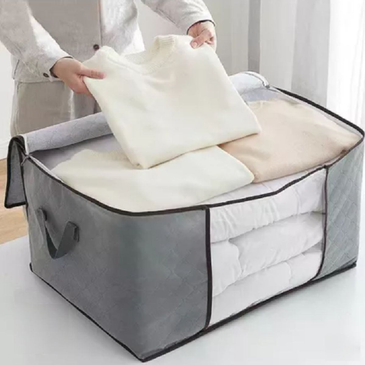 GENERICO - 3 Unidades de Organizador de Bolsas de Almacenamiento para Ropa