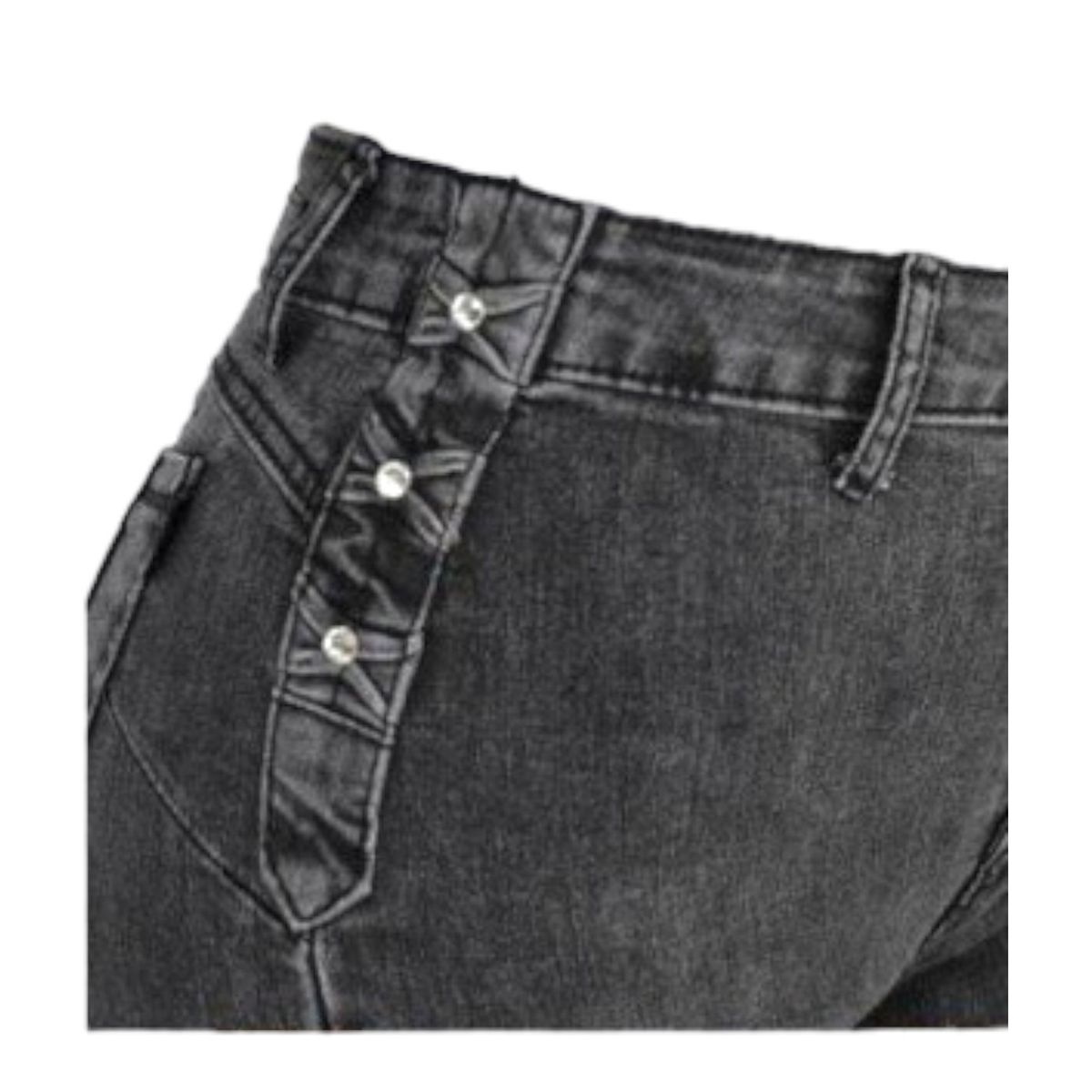 MC PRINS - Jeans Flare Push Up Acampanado Levanta Cola Corte Colombiano