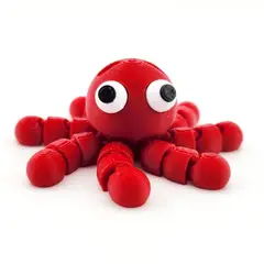 GENERICO - Llavero Flexible De Pulpo Chistoso