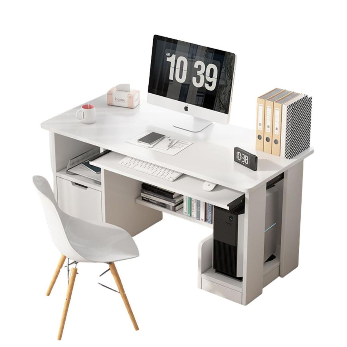 DETODOYMAS - Escritorio classic wood juvenil para niños Chic Home