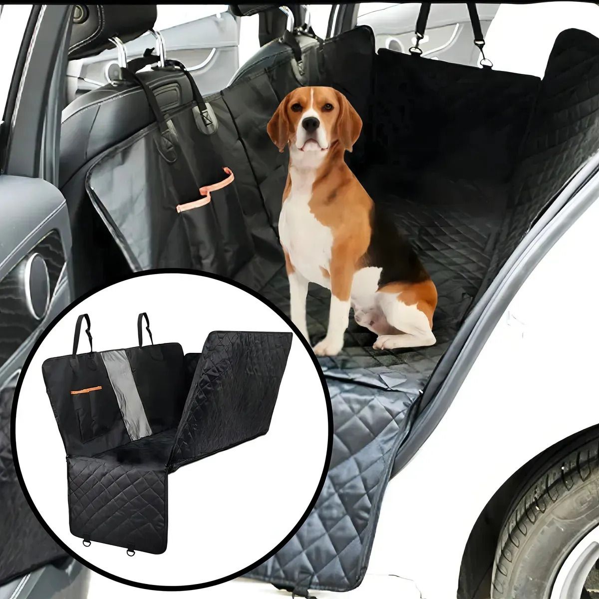 GENERICO - Lona Funda Protector Coche Perros Gatos Impermeable XL