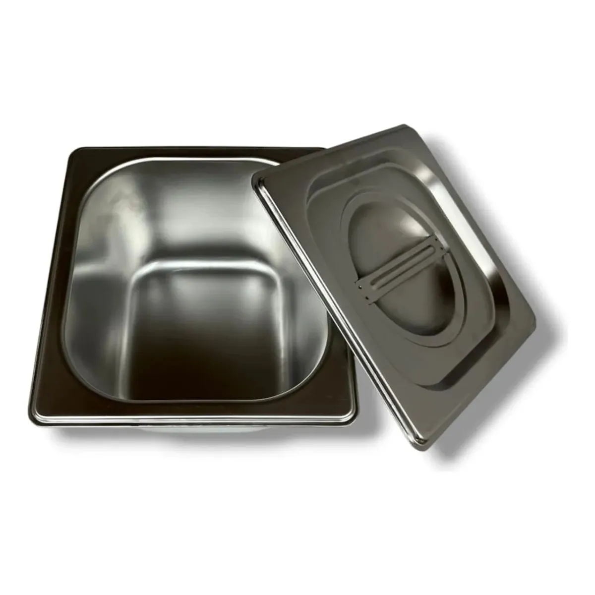 NO LOGO - Bandejas Asaderas Con Tapa Salseras 18cm X 16cm