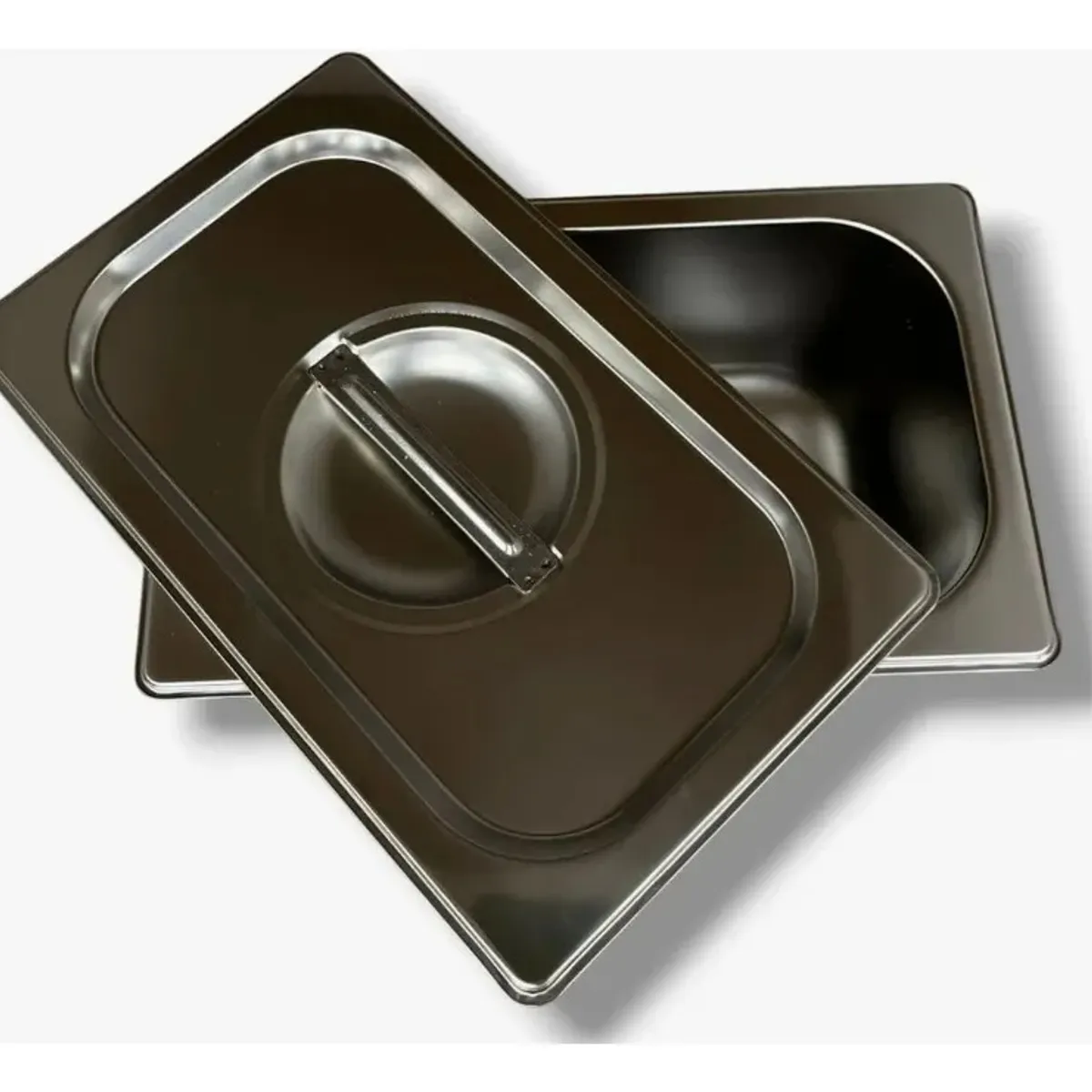 NO LOGO - Bandejas Asaderas Con Tapa Salseras 27cm X 16cm