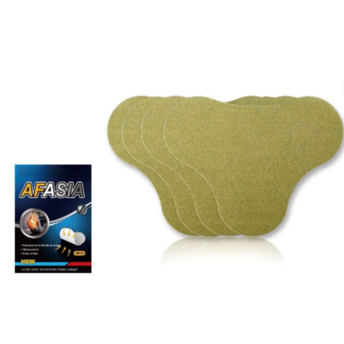 GENERICO - Parches para Alivio del Dolor de Talón y Fascitis Plantar