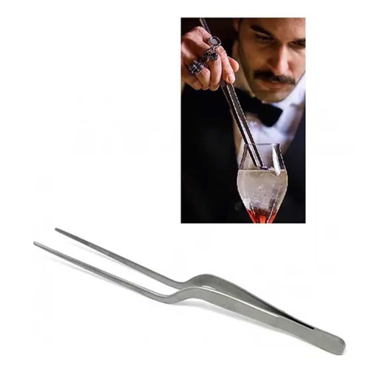 KINDA NICE - Pinza De Bar Pinza Emplatar Kit Bartender Set Cocteleria