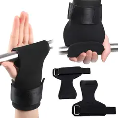 KUANGYE - Calleras Cueroprotectores De Mano Tipo Straps Para Crossfit