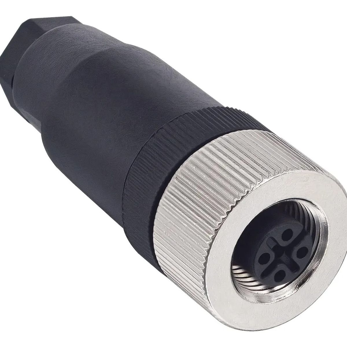 GENERICO - Conector M12 De 4 Pines Hembra Enchufe Impermeable
