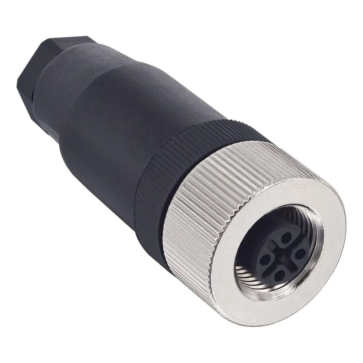 GENERICO - Conector M12 De 4 Pines Hembra Enchufe Impermeable