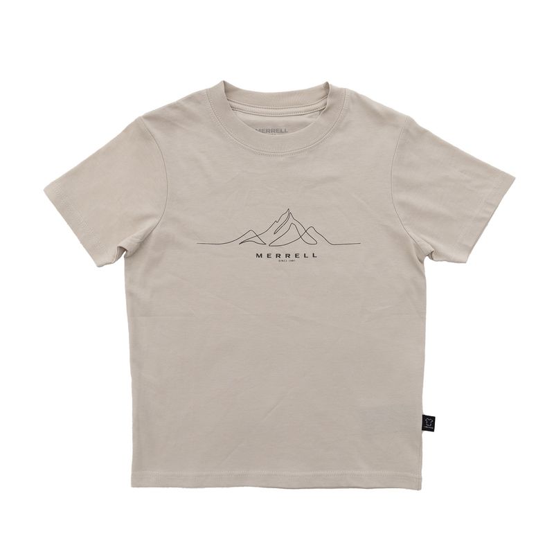 MERRELL - Polera Niño Alerce Beige MERRELL