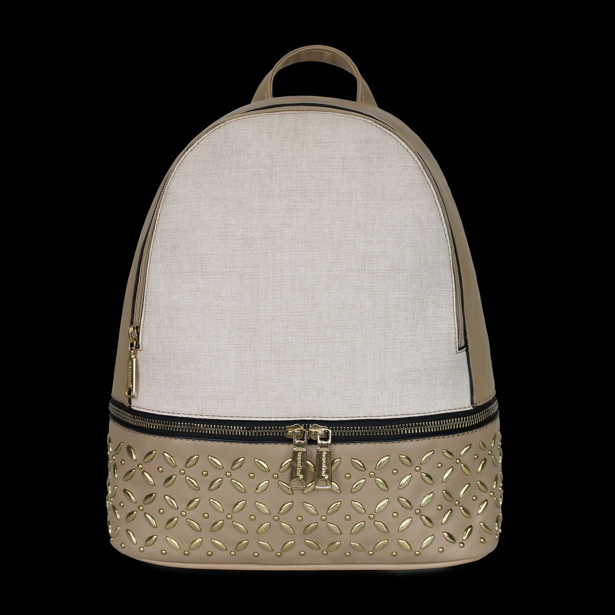 GENERICO - Mochila Mujer Prisma beige Bosalina