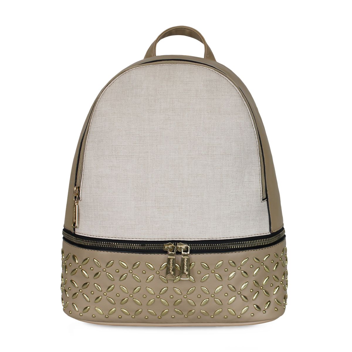 GENERICO - Mochila Mujer Prisma beige Bosalina