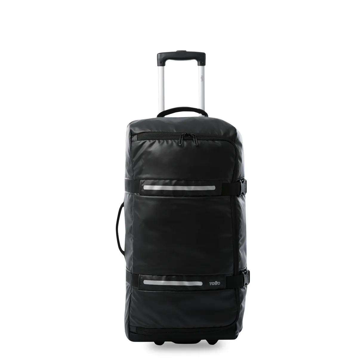 TOTTO - Maleta de Viaje Mediana Green Code Negra Totto