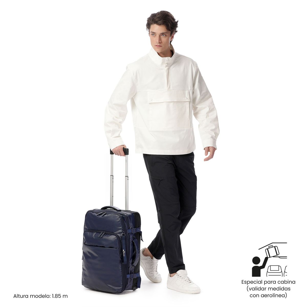 TOTTO - Maleta de 10 kilos Trip Pequeña Azul Totto