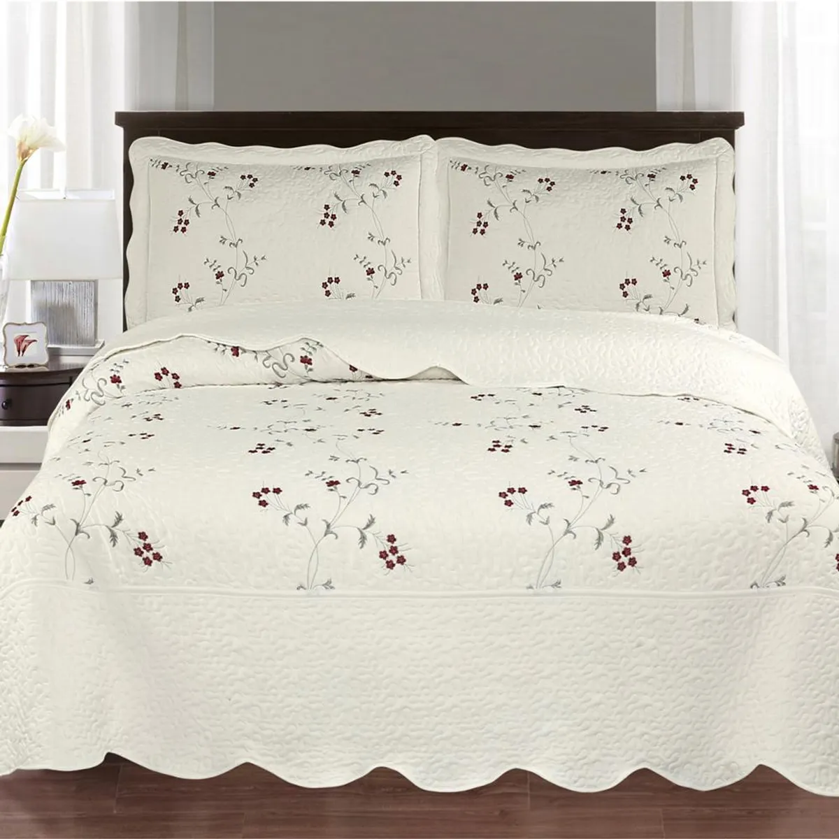 ANDES - Quilt Andes Bordado Toronto Gris