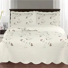 ANDES - Quilt Bordado Toronto Gris