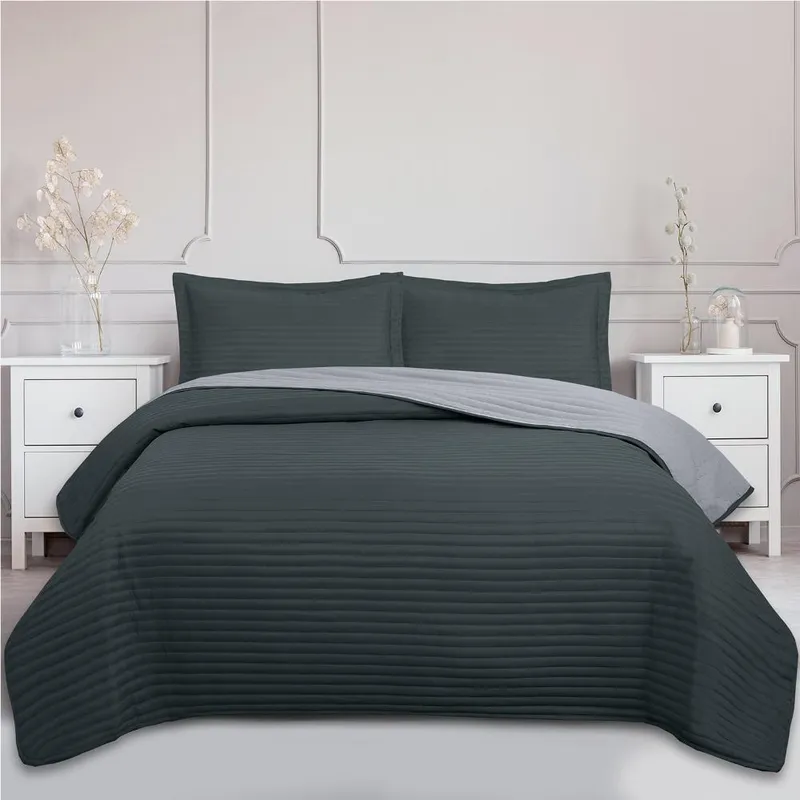 ANDES - Quilt Andes Bicolor Gris