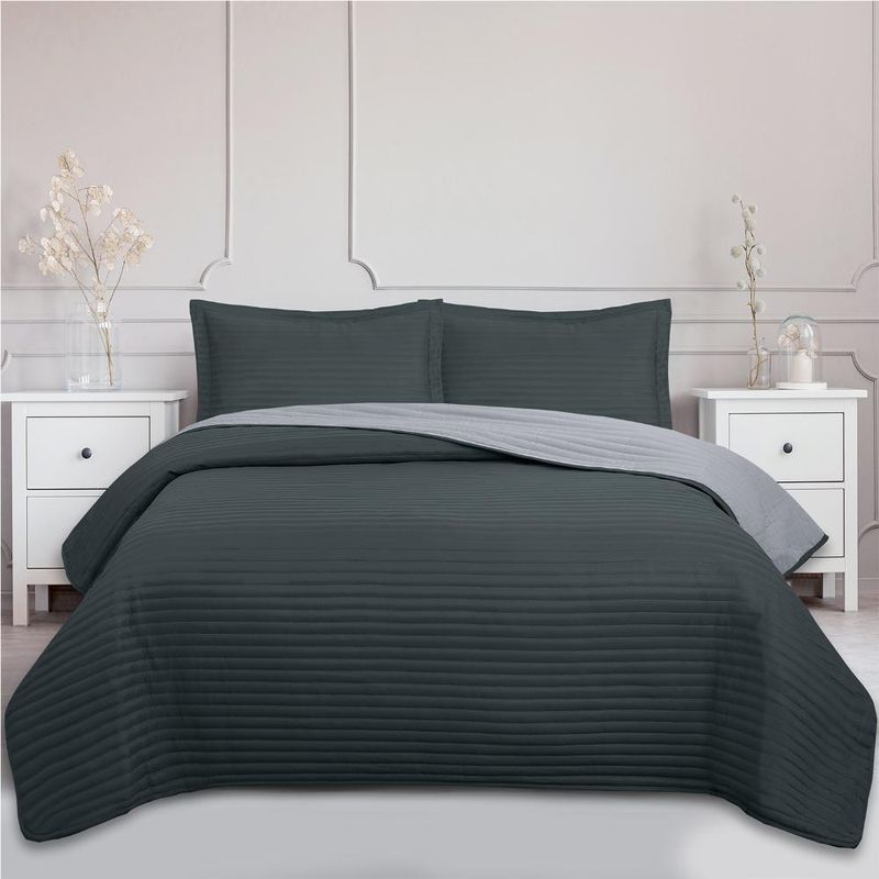 ANDES - Quilt Andes Bicolor Gris