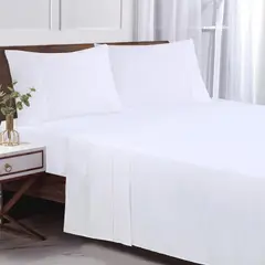 ANDES - Sabana 200 Hilos Blanco Super King