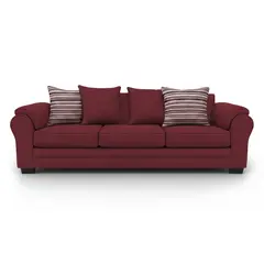 AMERICA DECORA - Sofá 4 Cuerpos XL Con Resorte Estructural Grandón Chenille
