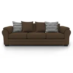 AMERICA DECORA - Sofá 4 Cuerpos XL Con Resorte Estructural Grandón Chenille