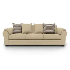 AMERICA DECORA - Sofá 4 Cuerpos XL Con Resorte Estructural Grandón Chenille