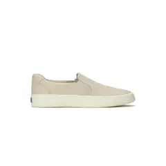 KEDS - Zapatilla Cuero Mujer Pursuit Slip Crema