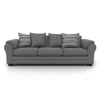 Sofá 4 Cuerpos XL Con Resorte Estructural Grandón Chenille