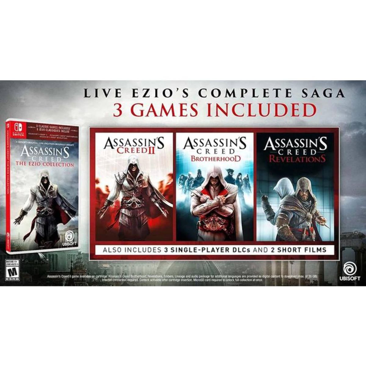 NINTENDO - Assassin’s Creed: The Ezio Collection Switch - SniperCL