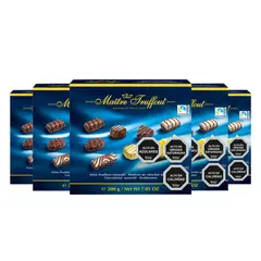 MAITRE TRUFFOUT - Pack 5 Chocolate Bombón Blue 200g