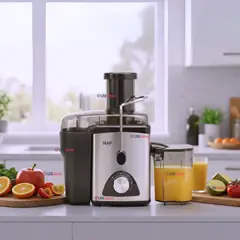 RAF - Extractor Exprimidor Jugos Eléctrico 1000W de Potencia Frutas Verduras