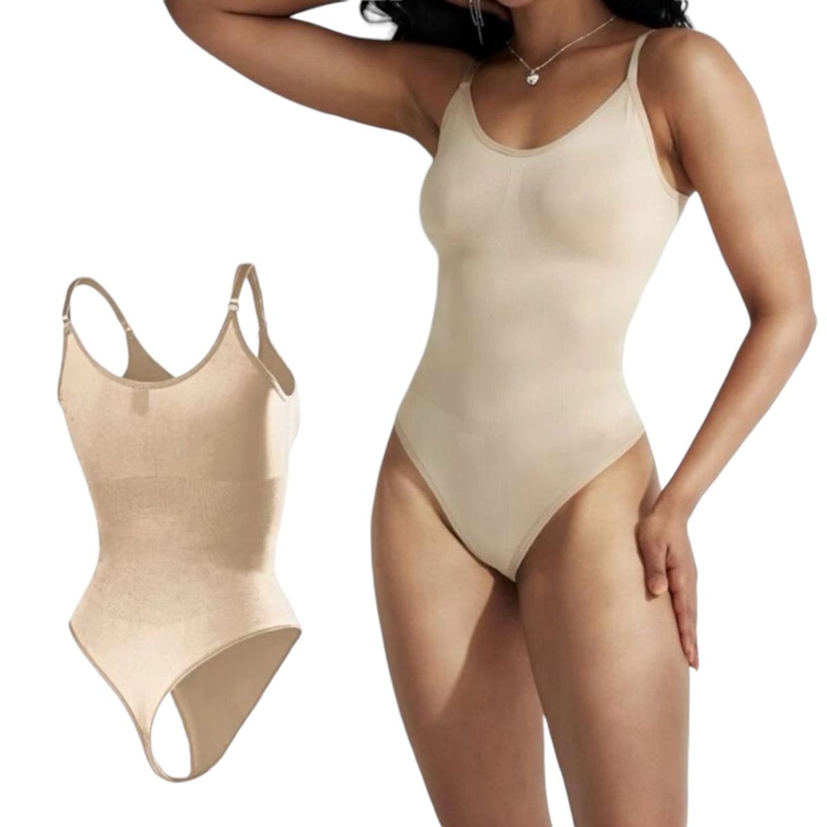 NO LOGO - body Culotte Body Modelador Afina Modela Alisa Realza
