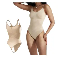 NO LOGO - Body Culotte Body Modelador Afina Modela Alisa Realza