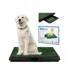 MOVI - Baño Sanitario Mascotas XXL Pet Potty con Bandeja Antiderrames