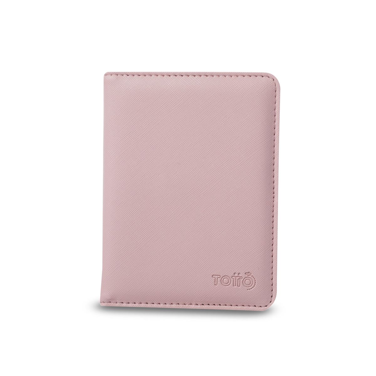 TOTTO - Porta Pasaporte Holdery con RFID Blocker Rosado  Totto