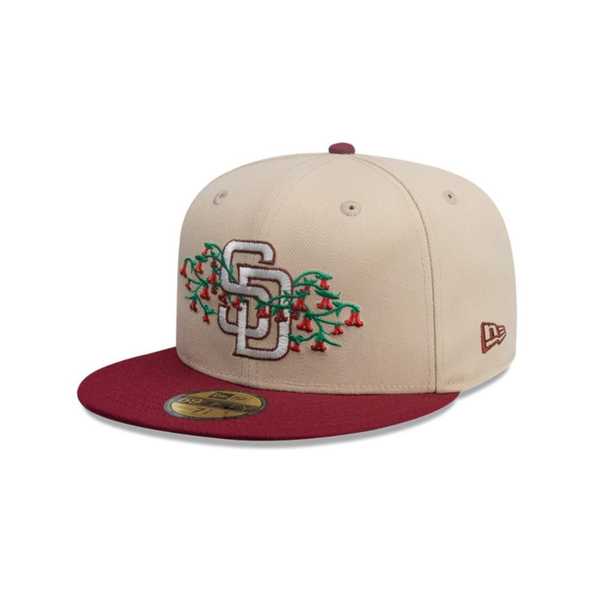NEW ERA - Gorra 59Fifty San Diego Padres MLB City Elements Beige