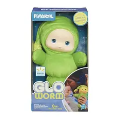 HASBRO - Peluche Dulcyluz Musical Glo Worm Bebe - Playskool
