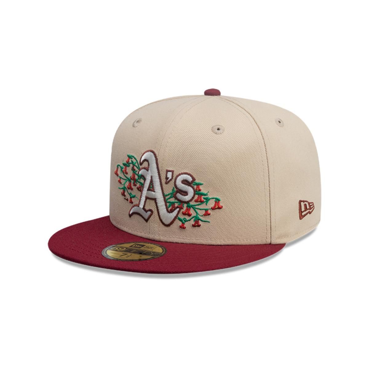 NEW ERA - Gorra 59Fifty Oakland Athletics MLB City Elements Beige
